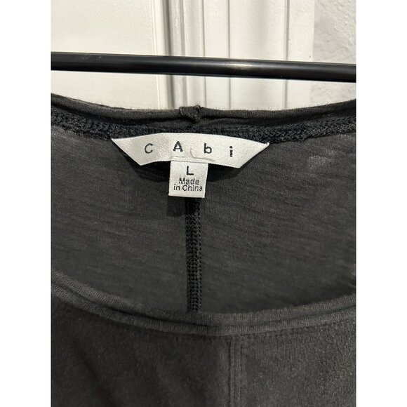 Cabi Women's Asymmetrical Black Tank Top Size L - Picture 5 of 9